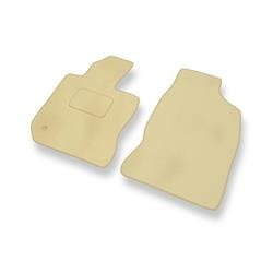 Tapis de sol velours pour Chrysler PT Cruiser Manual (2000-2010) - Premium tapis de voiture - beige - DGS Autodywan
