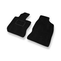 Tapis de sol velours pour Chrysler PT Cruiser Manual (2000-2010) - Premium tapis de voiture - noir - DGS Autodywan