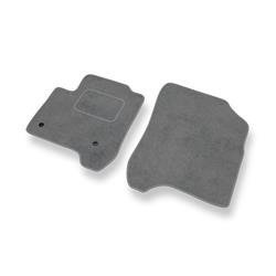 Tapis de sol velours pour Citroen C3 Picasso (2008-2017) - Premium tapis de voiture - gris - DGS Autodywan