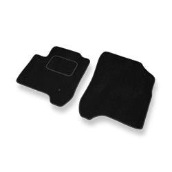 Tapis de sol velours pour Citroen C3 Picasso (2008-2017) - Premium tapis de voiture - noir - DGS Autodywan