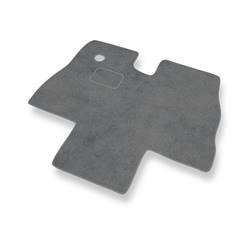 Tapis de sol velours pour Citroen Jumper I (1994-2006) - Premium tapis de voiture - gris - DGS Autodywan
