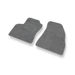 Tapis de sol velours pour Citroen Nemo (2007-2017) - Premium tapis de voiture - gris - DGS Autodywan