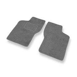 Tapis de sol velours pour Fiat Brava (1995-2001) - Premium tapis de voiture - gris - DGS Autodywan