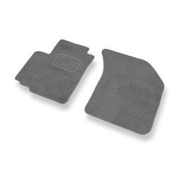 Tapis de sol velours pour Fiat Sedici (2005-2014) - Premium tapis de voiture - gris - DGS Autodywan