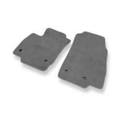 Tapis de sol velours pour Ford B-MAX (2012-2017) - Premium tapis de voiture - gris - DGS Autodywan