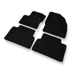 Tapis de sol velours pour Ford C-Max II (2010-2019) - Premium tapis de voiture - noir - DGS Autodywan