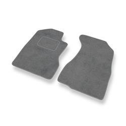 Tapis de sol velours pour Honda CR-V II (2001-2007) - Premium tapis de voiture - gris - DGS Autodywan