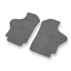 Tapis de sol velours pour Hyundai H-1 I (1999-2008) - Premium tapis de voiture - gris - DGS Autodywan
