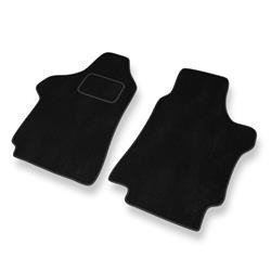 Tapis de sol velours pour Hyundai H-1 II (2008-2021) - Premium tapis de voiture - noir - DGS Autodywan