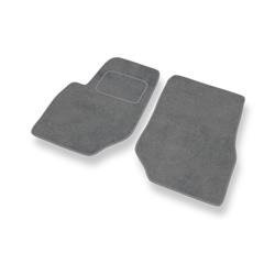 Tapis de sol velours pour Hyundai Terracan (2001-2006) - Premium tapis de voiture - gris - DGS Autodywan