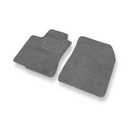 Tapis de sol velours pour Mazda 323 V (1994-1998) - Premium tapis de voiture - gris - DGS Autodywan