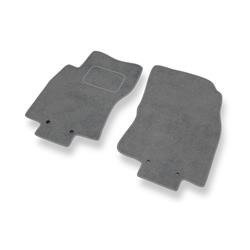 Tapis de sol velours pour Nissan X-trail III (2013-2022) - Premium tapis de voiture - gris - DGS Autodywan
