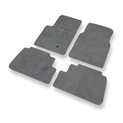 Tapis de sol velours pour Opel Antara (2007-2015) - Premium tapis de voiture - gris - DGS Autodywan