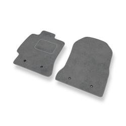 Tapis de sol velours pour Subaru BRZ (2012-2020) - Premium tapis de voiture - gris - DGS Autodywan