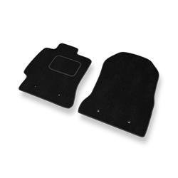 Tapis de sol velours pour Subaru BRZ (2012-2020) - Premium tapis de voiture - noir - DGS Autodywan