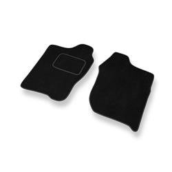 Tapis de sol velours pour Suzuki Jimny (1998-....) - Premium tapis de voiture - noir - DGS Autodywan