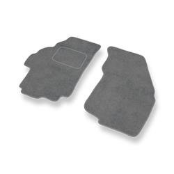 Tapis de sol velours pour Suzuki Liana (2001-2007) - Premium tapis de voiture - gris - DGS Autodywan