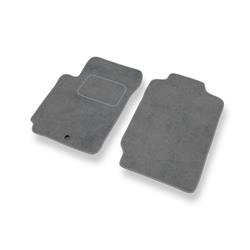 Tapis de sol velours pour Suzuki XL7 II (2007-2009) - Premium tapis de voiture - gris - DGS Autodywan