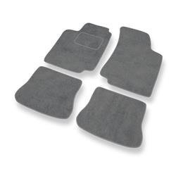 Tapis de sol velours pour Volkswagen Vento (1991-1998) - Premium tapis de voiture - gris - DGS Autodywan