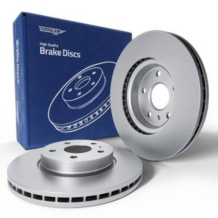 2x Les disques de frein pour Chevrolet Aveo T250, T255 Hayon (2011-2013) - ventilé - 276mm - Tomex - TX 72-49 (essieu avant)