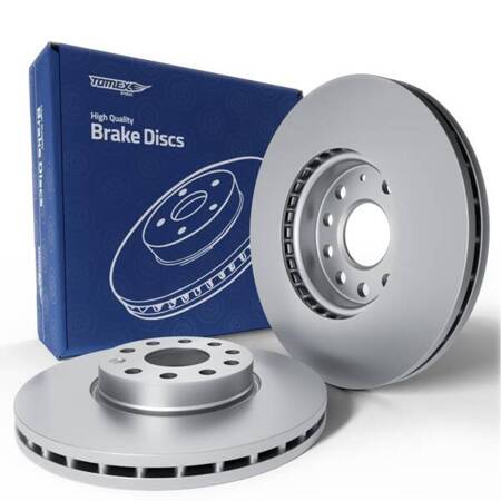 2x Les disques de frein pour Ford Tourneo Connect IV Van (2022-....) - ventilé - 288mm - Tomex - TX 71-31 (essieu avant)