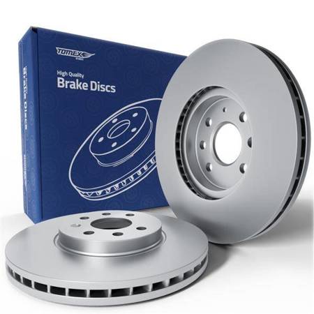 2x Les disques de frein pour Opel Astra H Classic Hayon, Break, Berline (2007-2014) - ventilé - 280mm - Tomex - TX 71-20 (essieu avant)