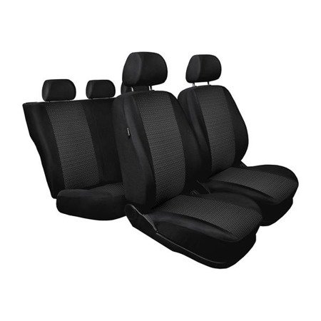 Housses de siège sur mesure pour Seat Altea Monospace (2004-2015) - housse siege voiture - couverture siege - Auto-Dekor - Practic - noir