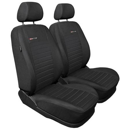 Housses de siège sur mesure pour Volkswagen Caddy III Cargo (2004-2015) seulement les sièges avant - housse siege voiture - couverture siege - Auto-Dekor - Elegance - P-4