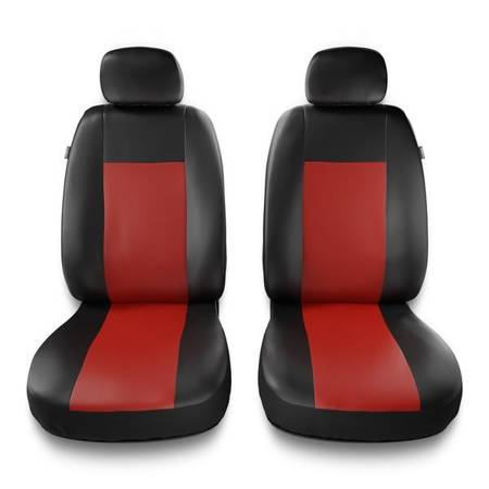 Housses de siège universelles pour Alfa Romeo Giulia II (2015-2019) - housse siege voiture universelles - couverture siege conducteur - rouge - Auto-Dekor - Comfort 1+1