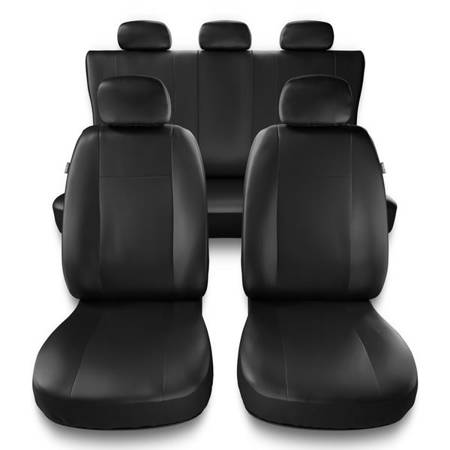 Housses de siège universelles pour Alfa Romeo Giulia II (2015-2019) - housse siege voiture universelles - couverture siege - noir - Auto-Dekor - Comfort