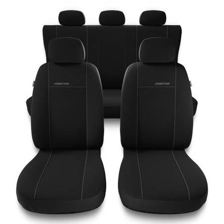 Housses de siège universelles pour Alfa Romeo Giulia II (2015-2019) - housse siege voiture universelles - couverture siege - noir - Auto-Dekor - Prestige