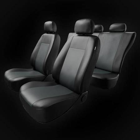 Housses de siège universelles pour Alfa Romeo Giulietta (2010-....) - Auto-Dekor - Comfort - gris