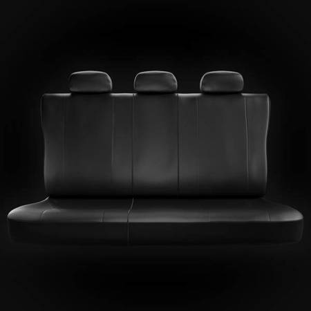Housses de siège universelles pour Alfa Romeo Giulietta (2010-....) - Auto-Dekor - Comfort - noir