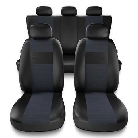 Housses de siège universelles pour Audi Q5 I, II (2008-2019) - housse siege voiture universelles - couverture siege - E6 - Auto-Dekor - Exclusive