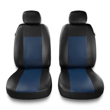 Housses de siège universelles pour BMW 2 F22, F45 (2013-2019) - housse siege voiture universelles - couverture siege conducteur - bleu - Auto-Dekor - Comfort 1+1