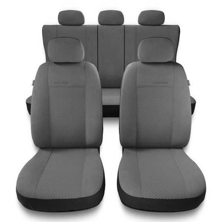 Housses de siège universelles pour BMW X3 E83, F25, G01 (2003-2019) - housse siege voiture universelles - couverture siege - gris - Auto-Dekor - Prestige