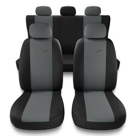 Housses de siège universelles pour Chevrolet Aveo (2002-2019) - housse siege voiture universelles - couverture siege - gris - Auto-Dekor - XR