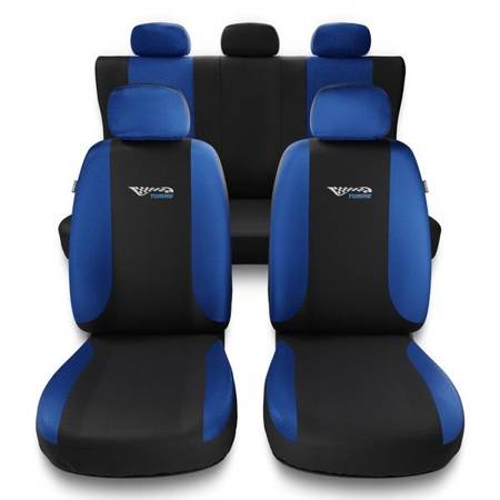 Housses de siège universelles pour Fiat Marea (1996-2002) - housse siege voiture universelles - couverture siege - bleu - Auto-Dekor - Tuning