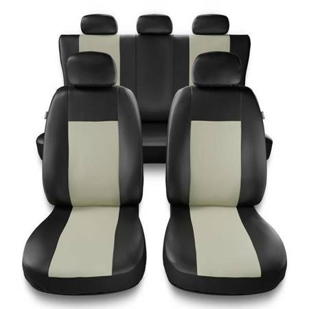 Housses de siège universelles pour Seat Exeo (2009-2013) - housse siege voiture universelles - couverture siege - beige - Auto-Dekor - Comfort