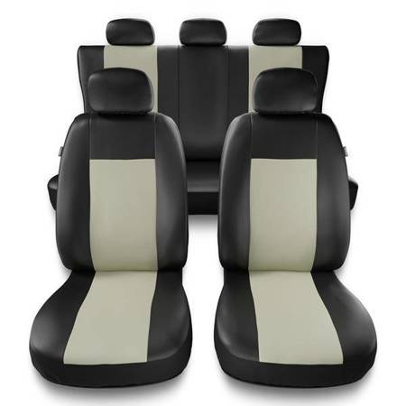 Housses de siège universelles pour Subaru Outback I, II, III, IV, V (1995-2019) - housse siege voiture universelles - couverture siege - beige - Auto-Dekor - Comfort