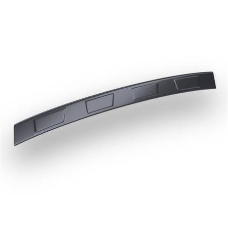 Protection pare-chocs voiture en acier pour Volvo V60 II Break (5 portes) - (2018-....) - Croni - 4 Trapèze - noir (feuille de carbone)