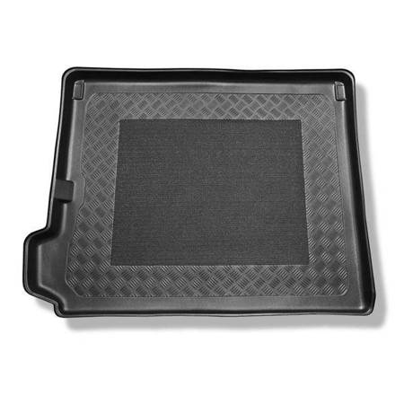 Tapis de coffre pour Citroen C4 Grand Picasso II Monospace (09.2013-06.2022) - bac de coffre - protection de coffre voiture - Aristar - Standard - 7 places; 3me rangée abaissée