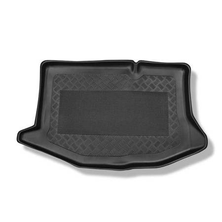 Tapis de coffre pour Ford Fiesta VI Hayon (10.2008-06.2017) - bac de coffre - protection de coffre voiture - Aristar - Standard - coffre inférieur; sans plancher double du coffre; avec évidements