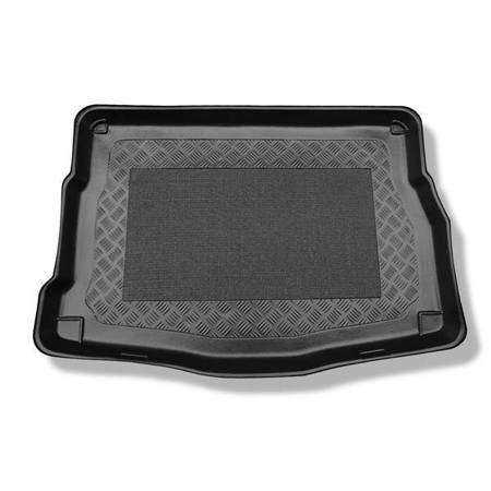 Tapis de coffre pour Hyundai i30 II GD Hayon (02.2012-01.2017) - bac de coffre - protection de coffre voiture - Aristar - Standard - coffre supérieur (derrière le rangement)