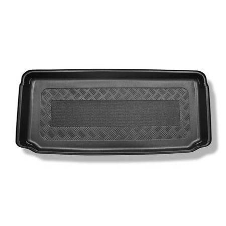 Tapis de coffre pour Mini Hatch III F56 Hayon (03.2014-....) - bac de coffre - protection de coffre voiture - Aristar - Standard - coffre supérieur (seuil de chargement plat); plancher amovible en la position la plus basse; aussi pour la version électriqu