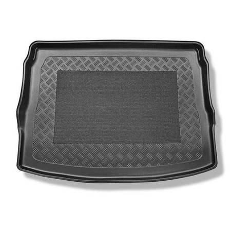 Tapis de coffre pour Nissan Qashqai II J11 Crossover (02.2014-05.2021) - bac de coffre - protection de coffre voiture - Aristar - Standard - coffre supérieur ; modèles avec plancher amovible du coffre