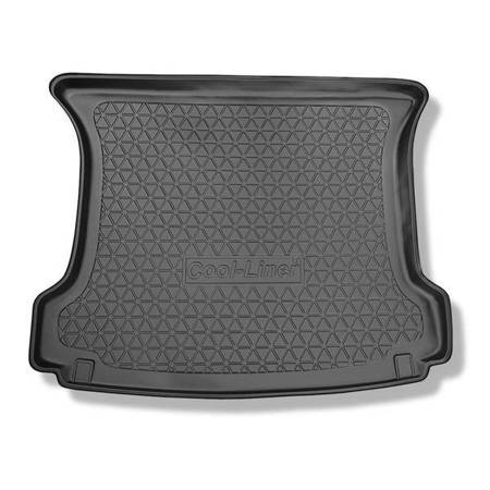 Tapis de coffre pour Peugeot 308 SW (2008-05.2014) - bac de coffre - protection de coffre voiture - Aristar - Cool liner - seulement 5 places; sans la possibilité d'installer la 3e rangée de sieges; 2e rangée de sieges non coulissante