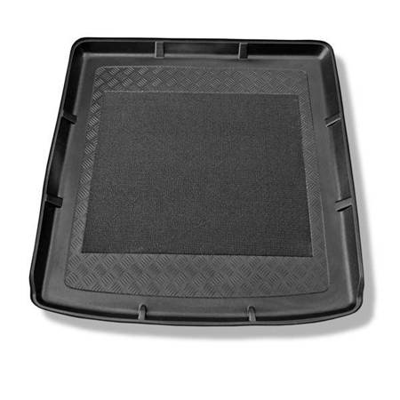 Tapis de coffre pour Skoda Octavia II 1Z Break (2004-04.2013) - bac de coffre - protection de coffre voiture - Aristar - Standard - coffre supérieur; aussi pour la version Scout et 4 roues motrices