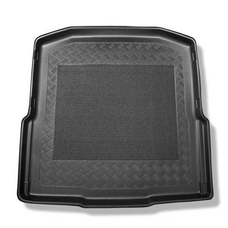 Tapis de coffre pour Skoda Octavia III 5E Break (05.2013-05.2020) - bac de coffre - protection de coffre voiture - Aristar - Standard - coffre inférieur (sans plancher multi-fonctions)