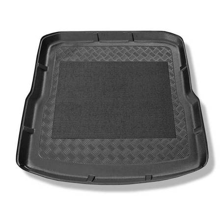 Tapis de coffre pour Skoda Superb II 3T Break (11.2009-08.2015) - bac de coffre - protection de coffre voiture - Aristar - Standard - sur le coffre inférieur et supérieur